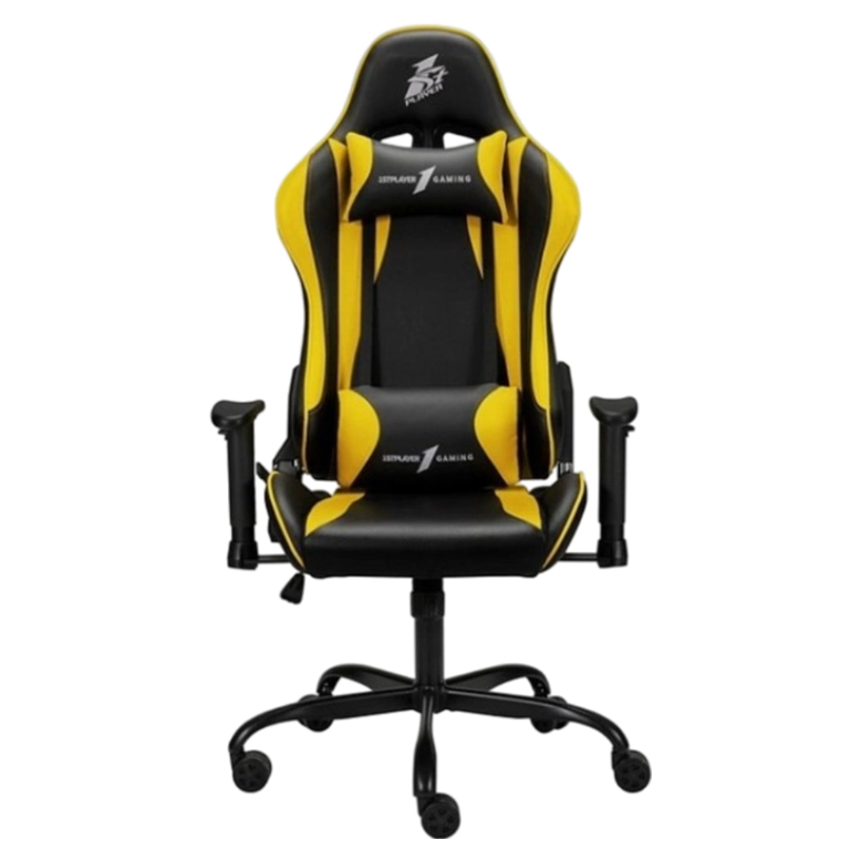 Scaun gaming 1STPLAYER S01 Black/Yellow