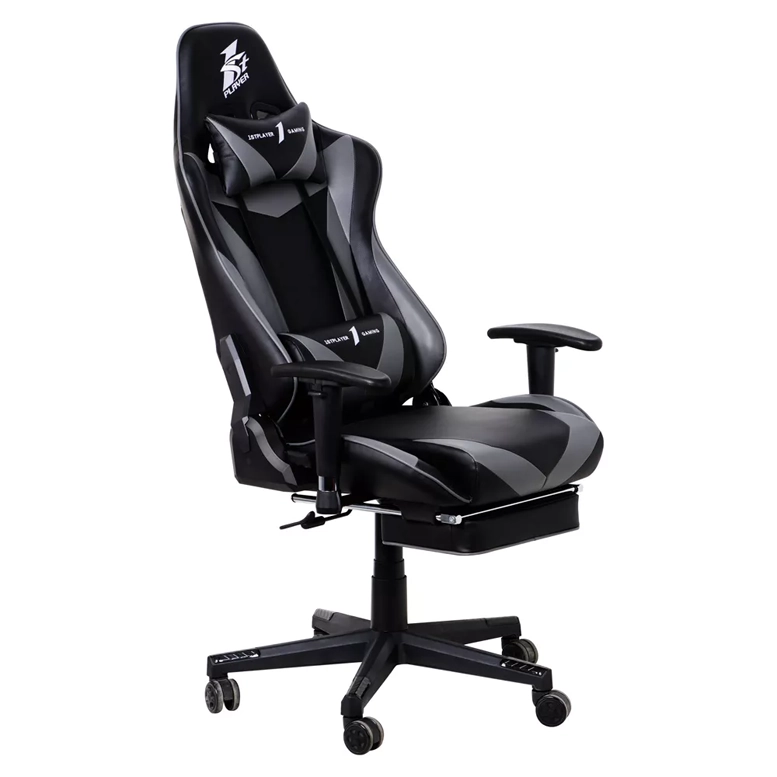 Scaun Gaming 1STPLAYER FK3, Black/Gray 2