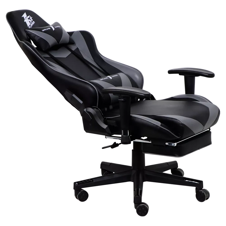 Scaun Gaming 1STPLAYER FK3, Black/Gray 3