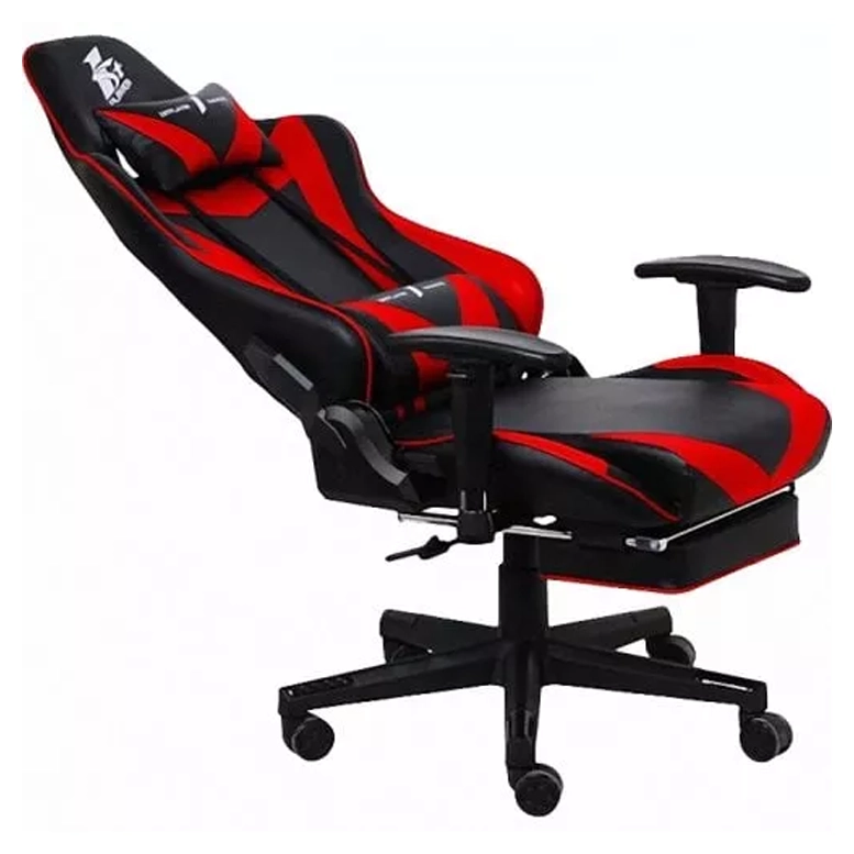 Scaun Gaming 1STPLAYER FK3, Black/Red 4