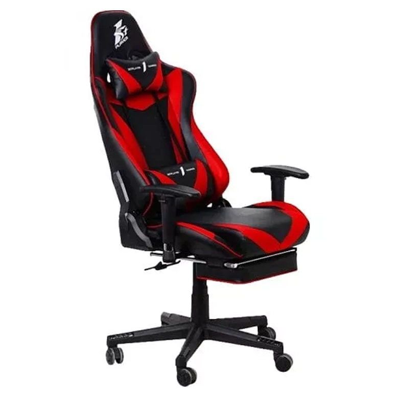 Scaun Gaming 1STPLAYER FK3, Black/Red 2