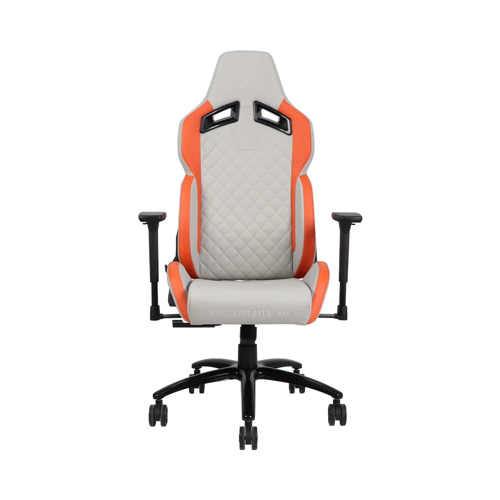 Игровое кресло 1STPLAYER DK2 PRO, Gray/Orange 2