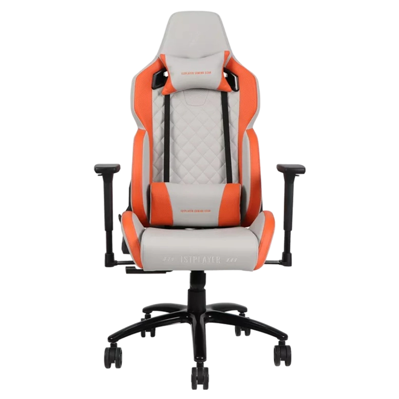 Игровое кресло 1STPLAYER DK2 PRO, Gray/Orange