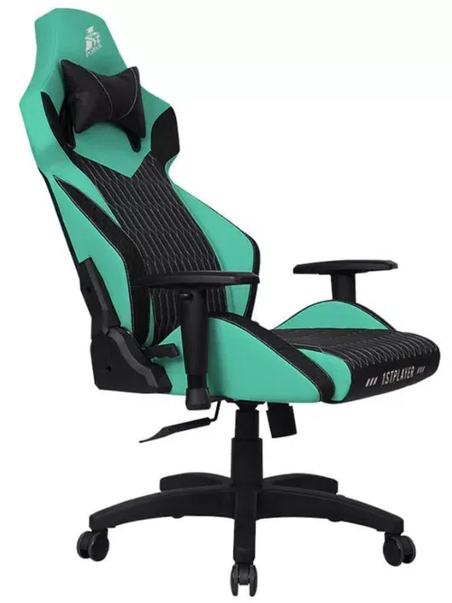 Игровое кресло 1STPLAYER WIN101, Black/Tiffany Blue 4