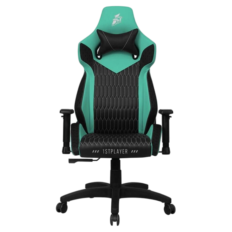 Игровое кресло 1STPLAYER WIN101, Black/Tiffany Blue