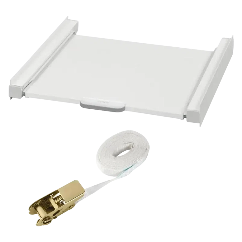 Kit montare verticala pentru uscatoare Xavax 111363, Alb