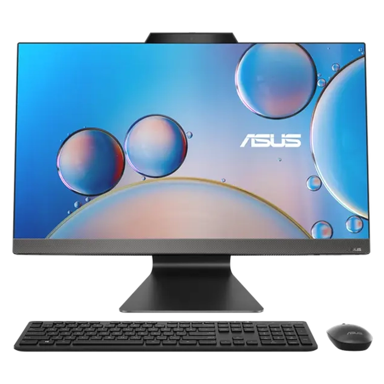 Computer All-in-One ASUS F3702, Ryzen 5, 8GB/512GB, 60 Hz, Negru