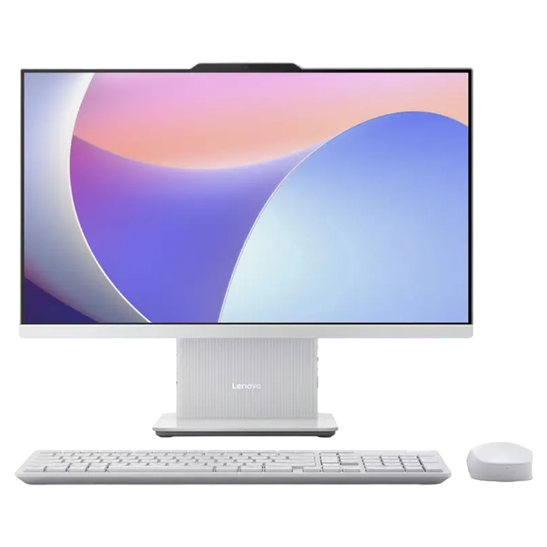 Computer All-in-One Lenovo IdeaCentre AIO 24IRH9, Core i3, 8GB/512GB, 60 Hz, Cloud Grey