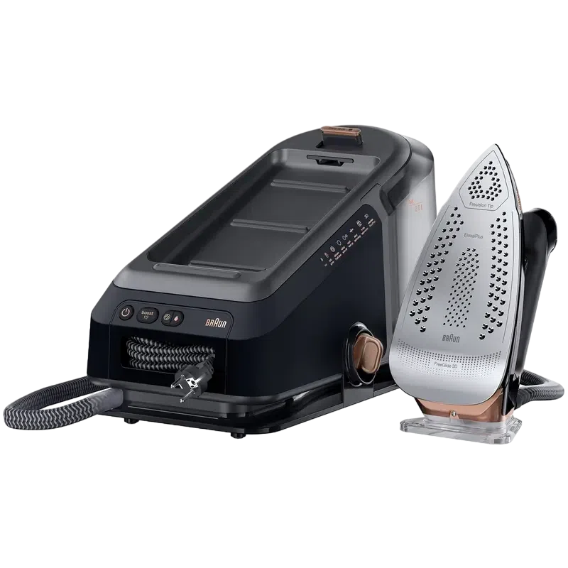 Утюг с парогенератором Braun IS 7286BK SS, Черный 8