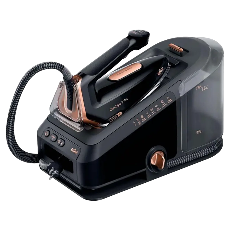 Утюг с парогенератором Braun IS 7286BK SS, Черный