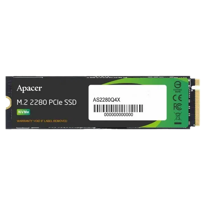 Накопитель SSD Apacer AS2280Q4X, 1024Гб, AP1TBAS2280Q4X-1 2