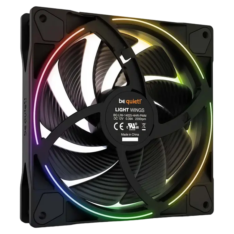 Вентилятор для ПК be quiet! Light Wings PWM high-speed, 140 мм, Черный 2