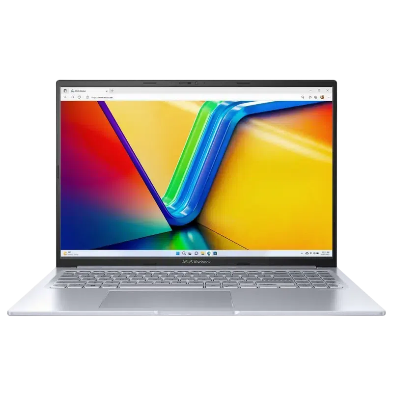Ноутбук 16" ASUS Vivobook 16X M3604YA, Cool Silver, AMD Ryzen 7 7730U, 16Гб/1024Гб, Без ОС