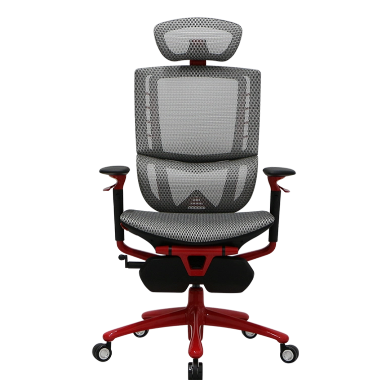 Scaun Gaming 1STPLAYER ERGO PLAY, White&Red