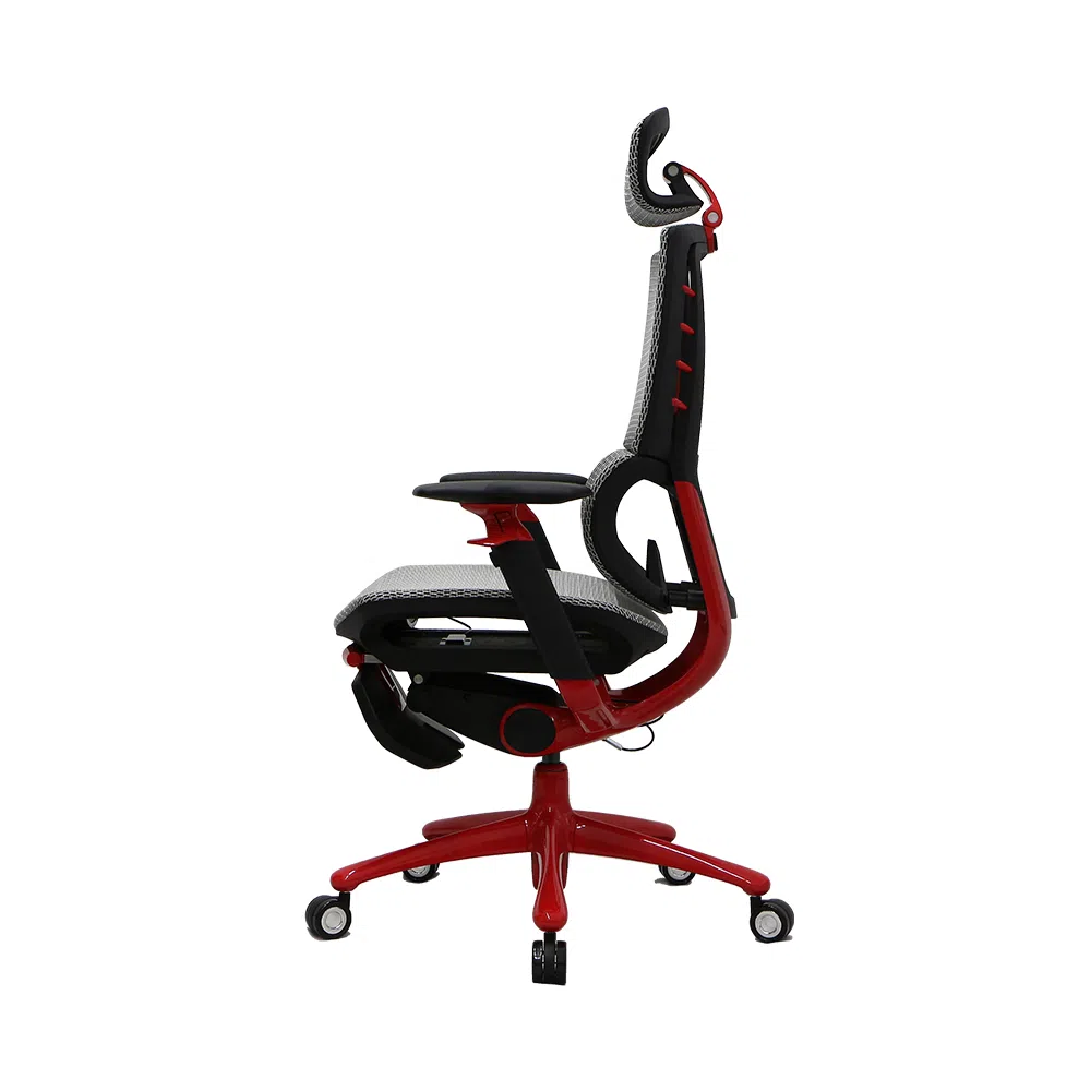 Scaun Gaming 1STPLAYER ERGO PLAY, White&Red 6