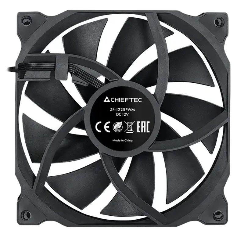 Вентилятор для ПК Chieftec ZF-1225PWM, 120 мм, Черный 4