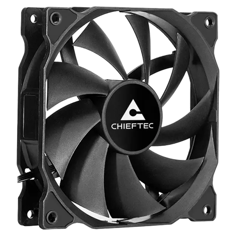 Вентилятор для ПК Chieftec ZF-1225PWM, 120 мм, Черный