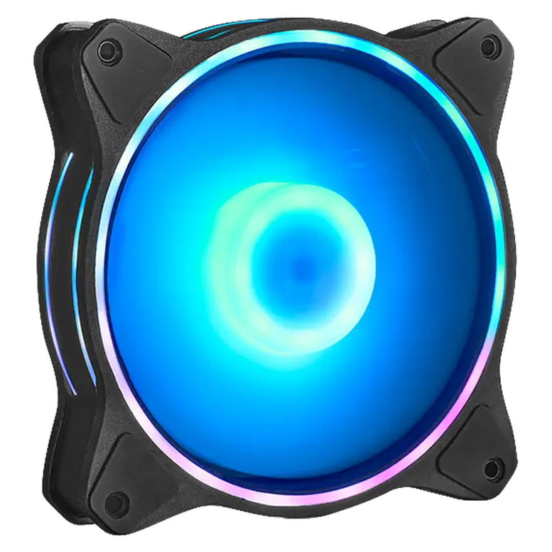 Вентилятор для ПК Chieftec ZF-1225RGB, 120 мм, Черный