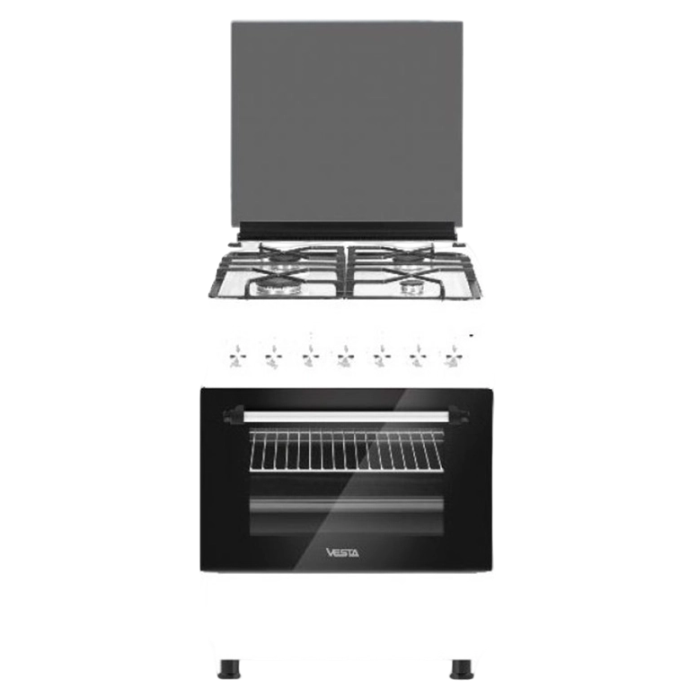 Газовая плита Vesta GC-E6060iCTg/WH, White