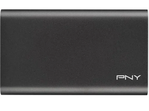 M.2 External SSD 250GB PNY ELITE Pro, USB 3.1 Gen 2, USB-C, Includes USB-C to A / USB-C to C cables, Sequential Read/Write: up to 880/900 MB/s, Windows®, Mac, PS4 and Xbox One compatible, Light, Portable, Durable, Ultra-compact aluminum housing 3