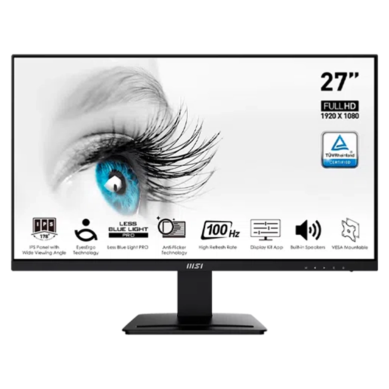 Монитор MSI PRO MP273A 27" Full HD, Black