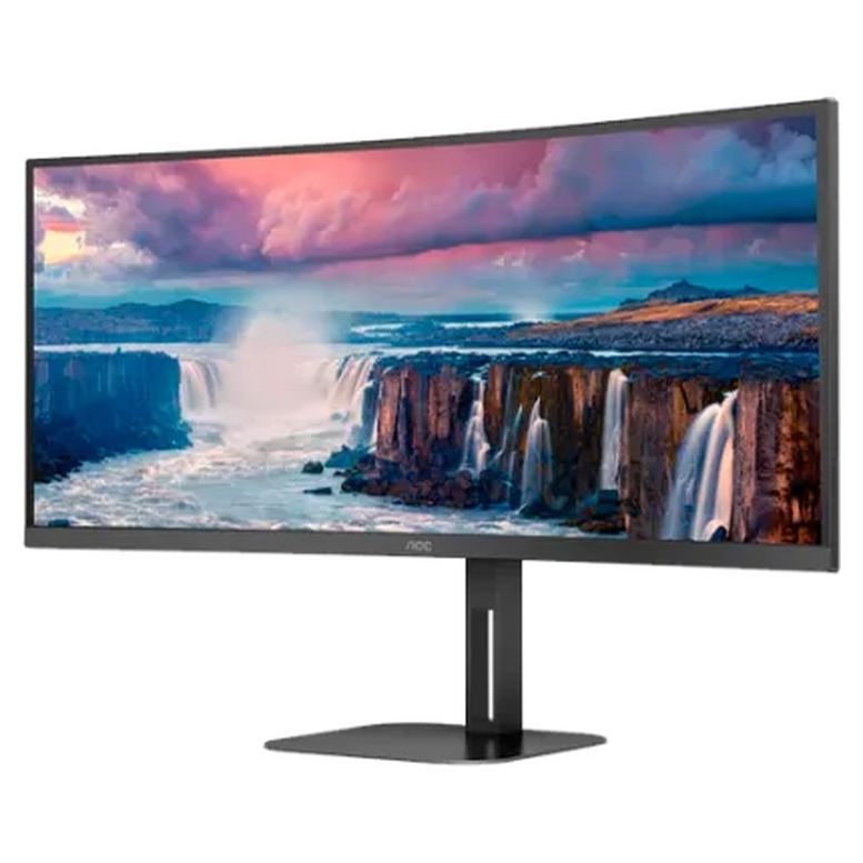 Monitor 34" AOC CU34V5C/BK, Negru 2