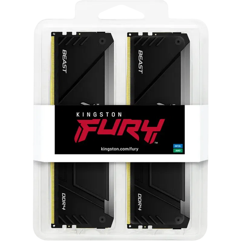 Memorie RAM Kingston FURY Beast RGB, DDR4 SDRAM, 3600 MHz, 32GB 7