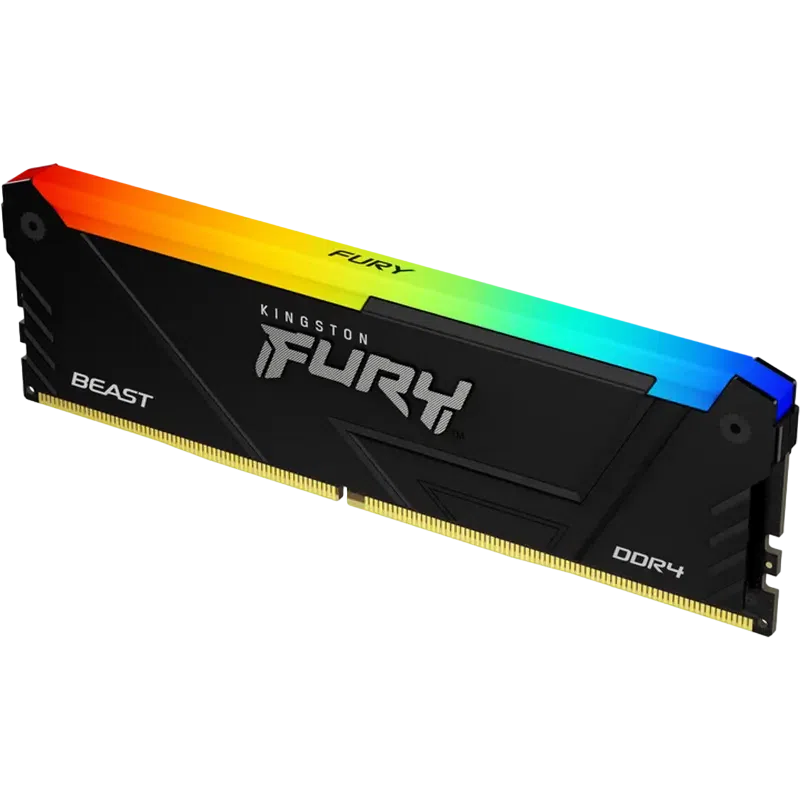 Memorie RAM Kingston FURY Beast RGB, DDR4 SDRAM, 3600 MHz, 32GB 4