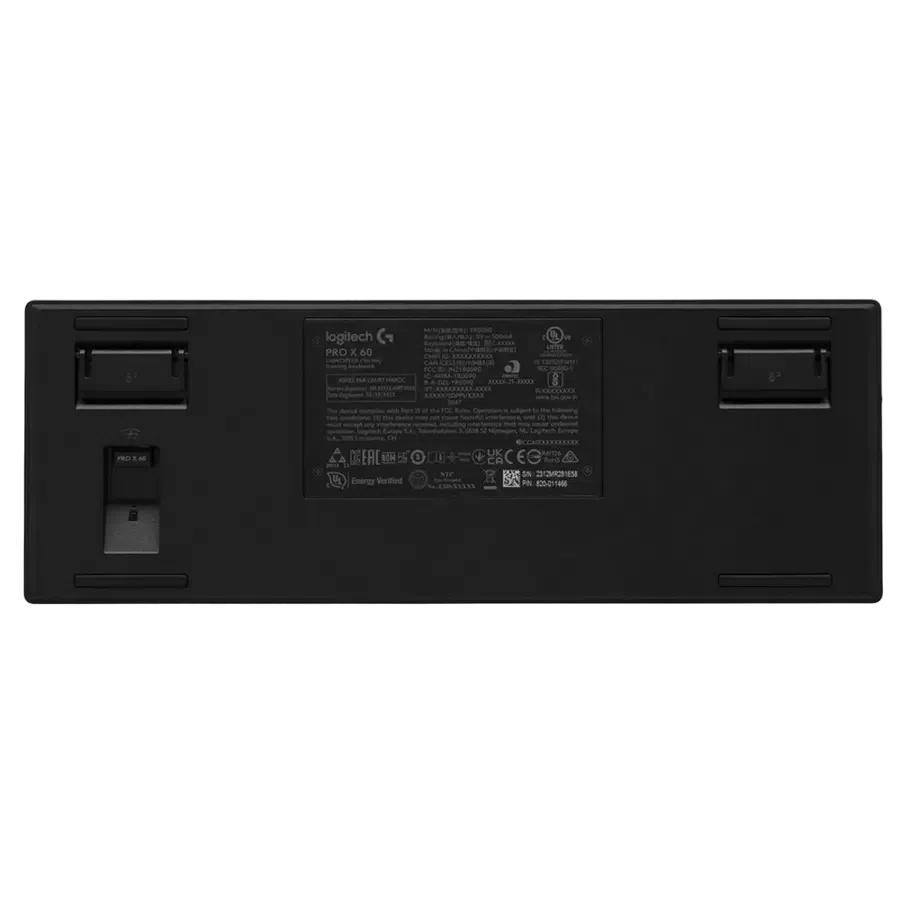 Клавиатура Logitech PRO X 60, Проводное / беспроводное, Чёрный 6