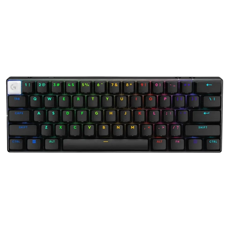 Клавиатура Logitech PRO X 60, Проводное / беспроводное, Чёрный