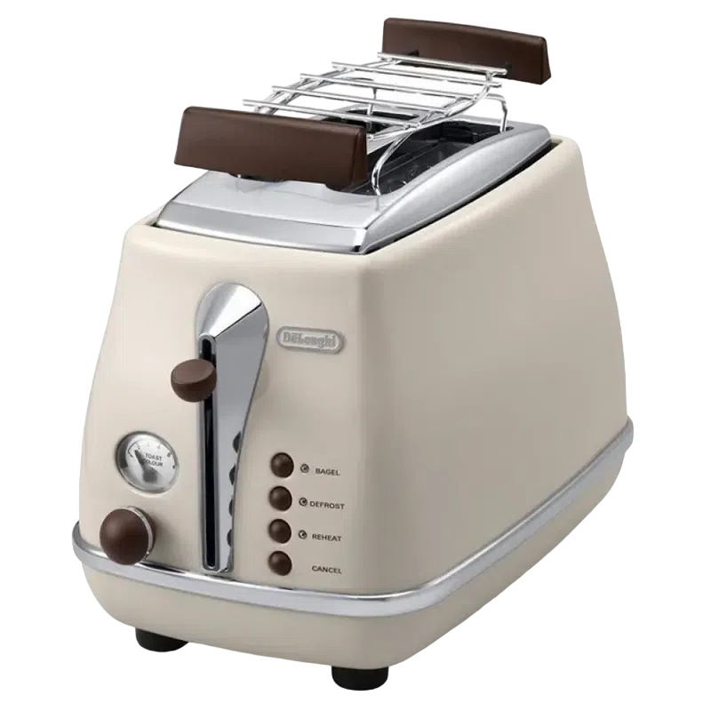 Тостер DeLonghi CTOV 2103 BG, Бежевый 4