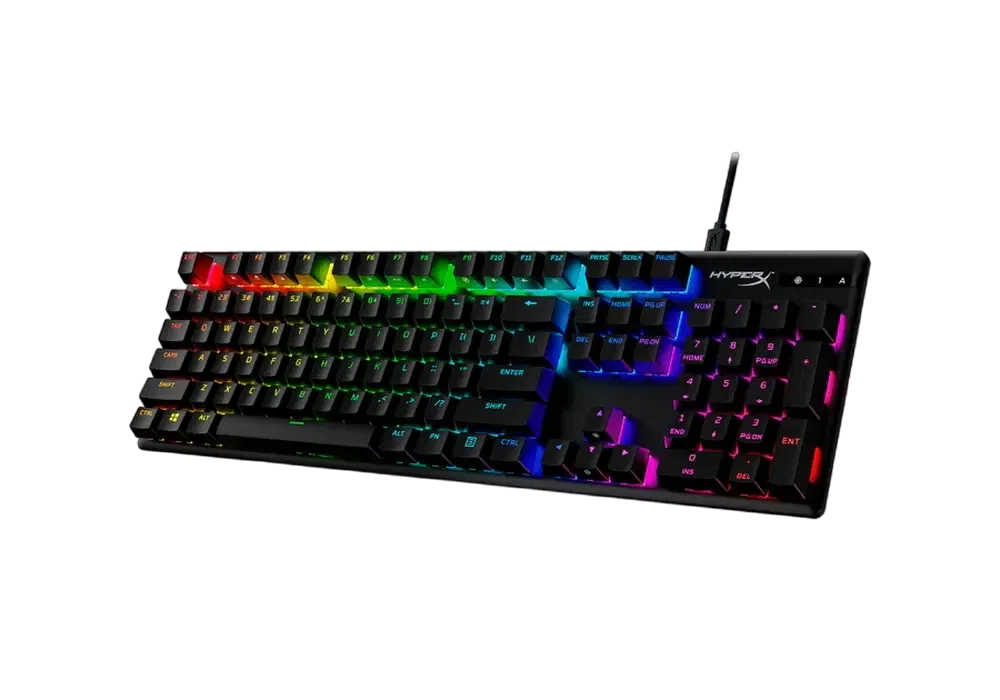Клавиатура HyperX Alloy Origins PBT, Проводное, Чёрный 2