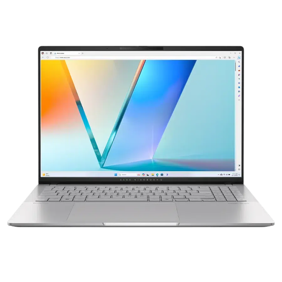 Laptop 16" ASUS Vivobook S 16 OLED M5606WA, Cool Silver, AMD Ryzen AI 9 365, 24GB/1024GB, Fără SO