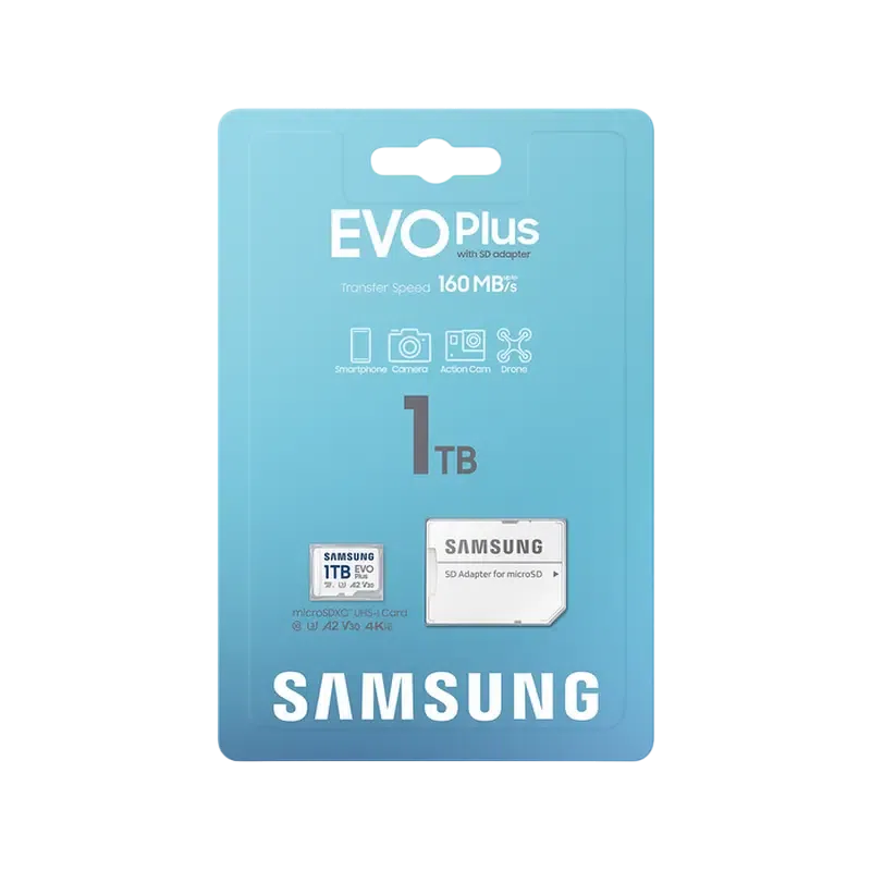 Card de Memorie Samsung EVO Plus MicroSDXC, 1024GB 8