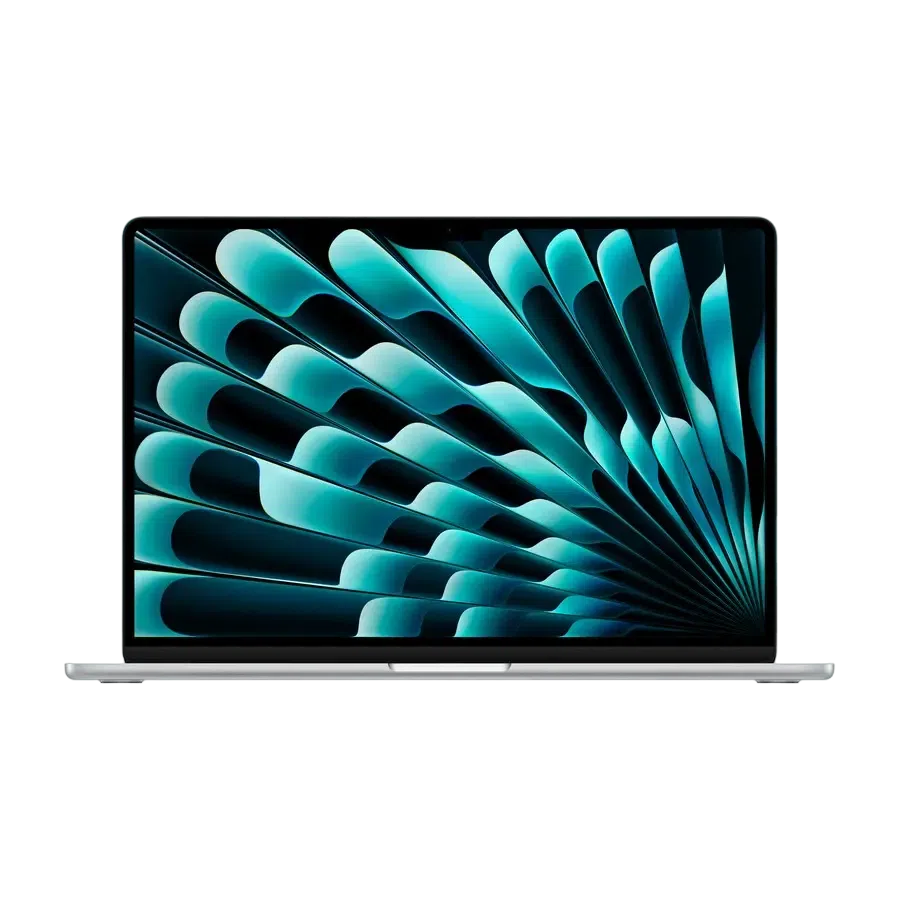 Laptop 15,3" Apple MacBook Air A3114, Argintiu, M3 with 8-core CPU and 10-core GPU, 8GB/256GB, macOS Sonoma