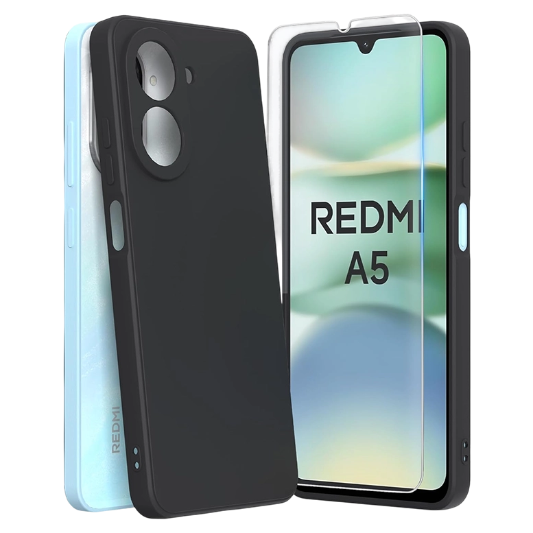 Silicon case for Xiaomi Redmi A5 Black(173mm)