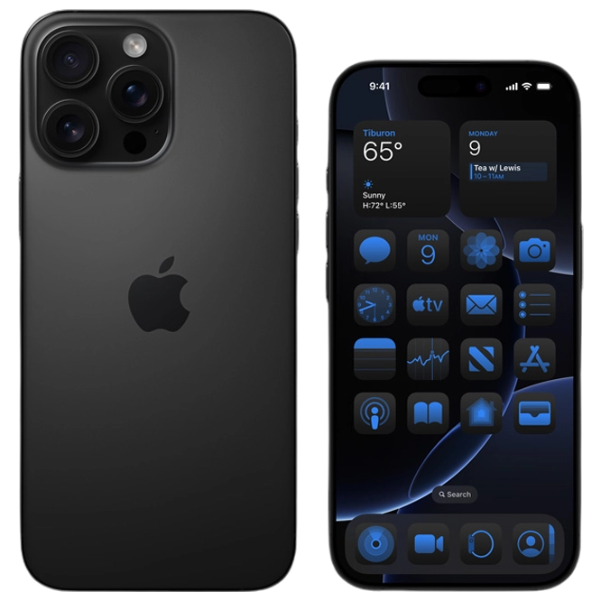 Apple iPhone 16 Pro MAX 256GB SS Black Titanium 15