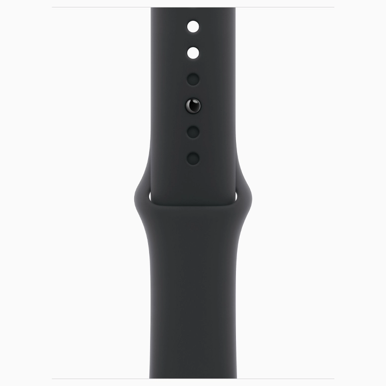 Apple Watch 10 Aluminum GPS Silver Sport Band Black 46 mm 10