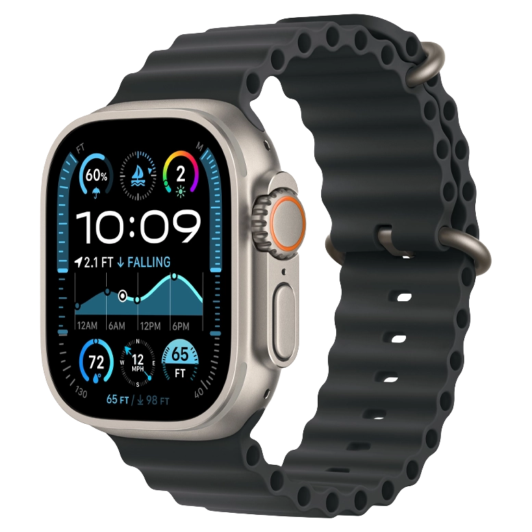 Apple Watch Ultra 2 Natural Ocean Band Black 4