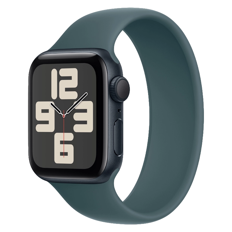 Apple Watch SE 2024 Midnight GPS Solo Loop Lake Green 40 mm 2