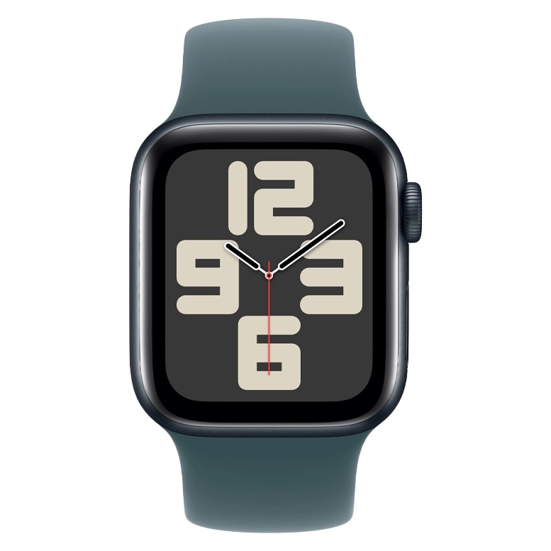 Apple Watch SE 2024 Midnight GPS Solo Loop Lake Green 44 mm 3