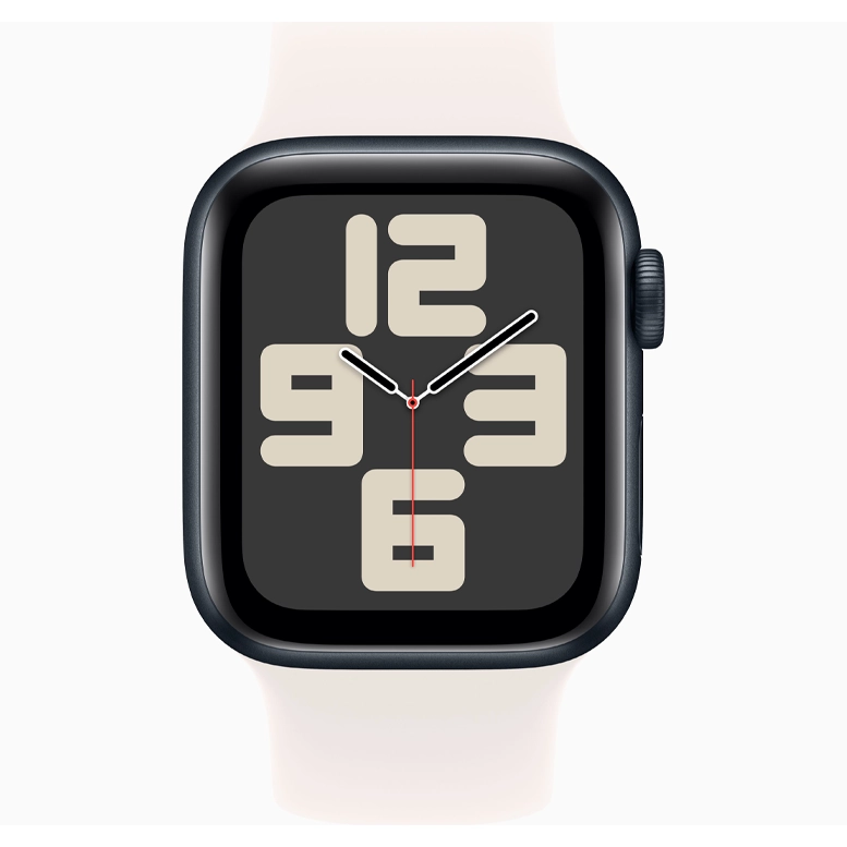 Apple Watch SE 2024 Midnight GPS Solo Loop Light Blush 44 mm 4