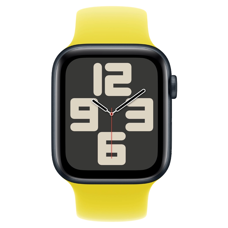 Apple Watch SE 2024 Midnight GPS Solo Loop Star Fruit 44 mm 4