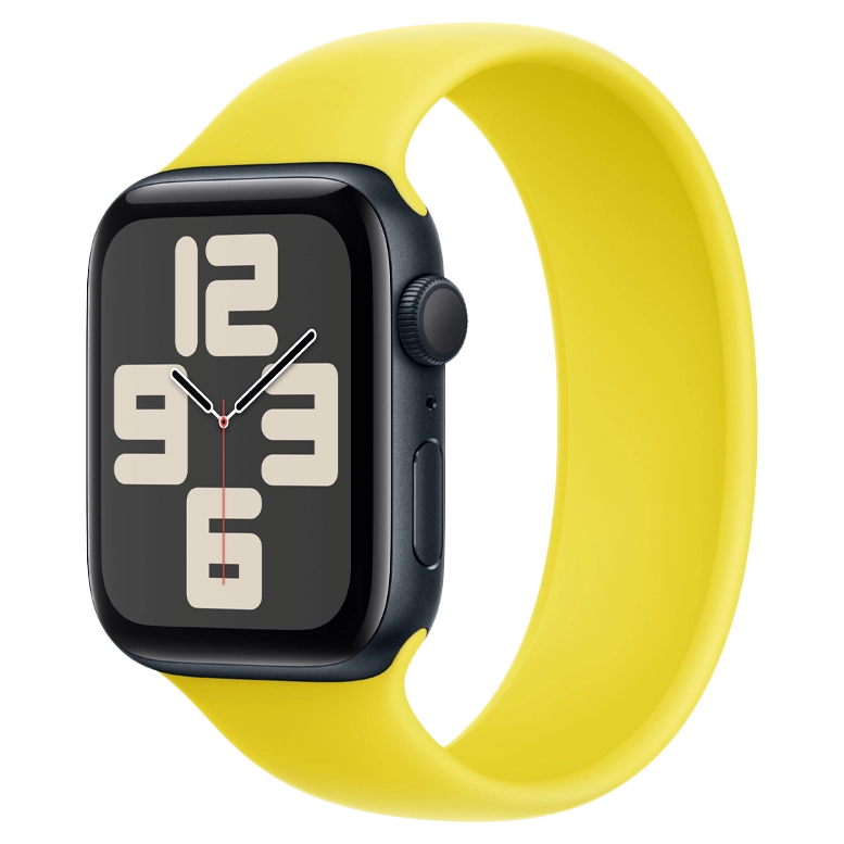 Apple Watch SE 2024 Midnight GPS Solo Loop Star Fruit 44 mm 2