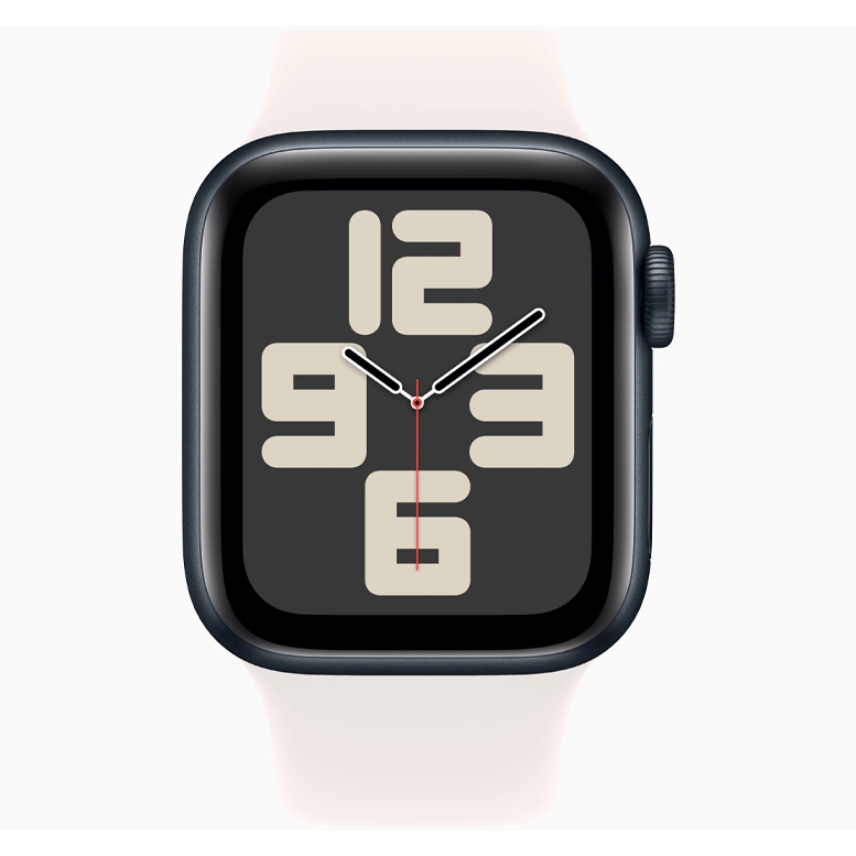 Apple Watch SE 2024 Midnight GPS Sport Band Light Blush 44 mm 4