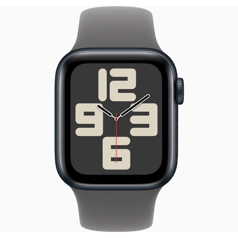 Apple Watch SE 2024 Midnight GPS Sport Band Stone Gray 44 mm 4