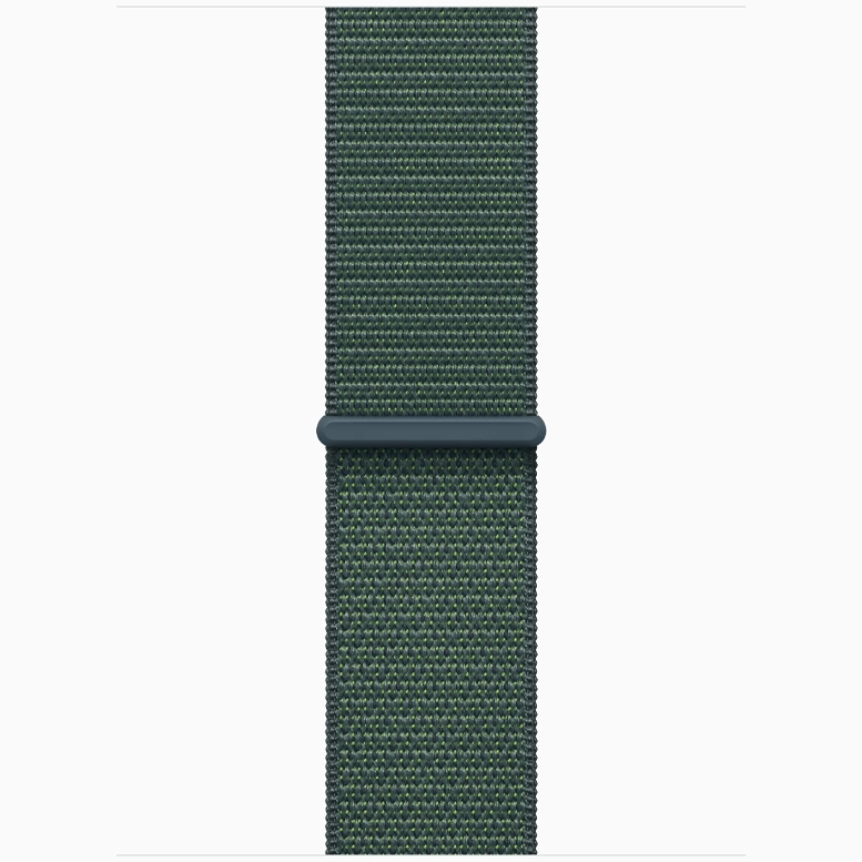 Apple Watch SE 2024 Midnight GPS Textile Sport Loop Lake Green 40mm 5