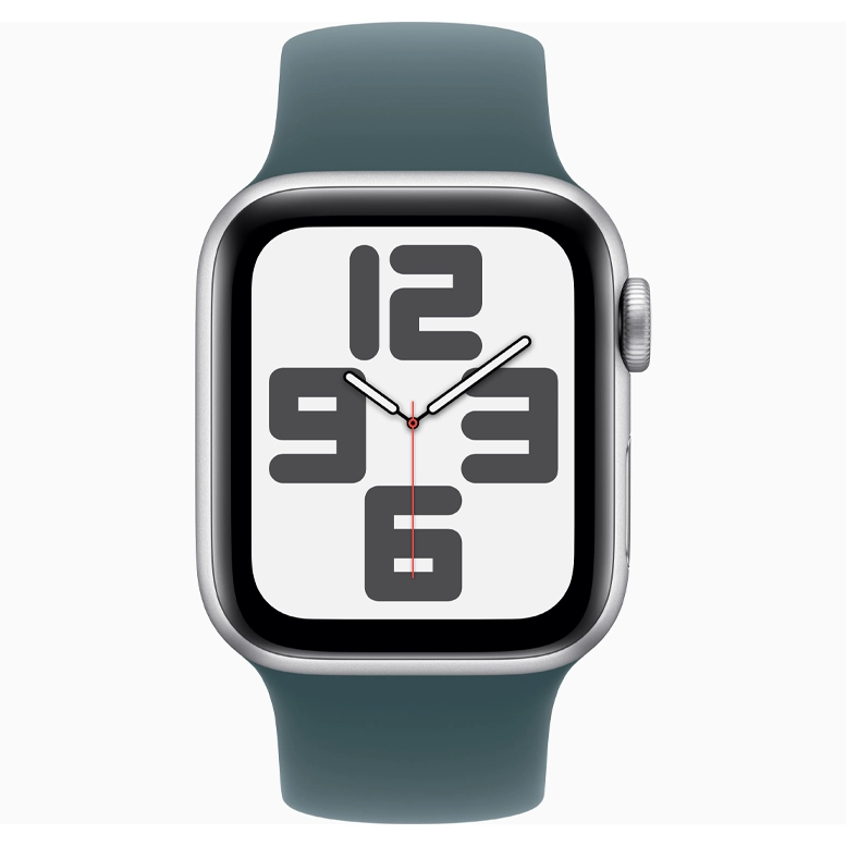 Apple Watch SE 2024 Silver GPS Solo Loop Lake Green 40 mm 5