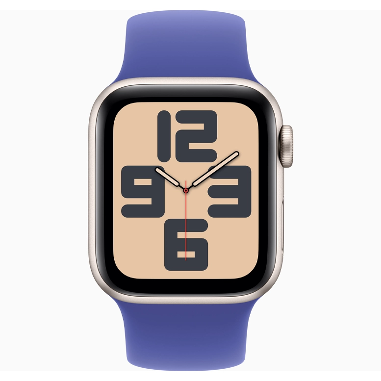 Apple Watch SE 2024 Starlight GPS Solo Loop Ultramarine 40 mm 3