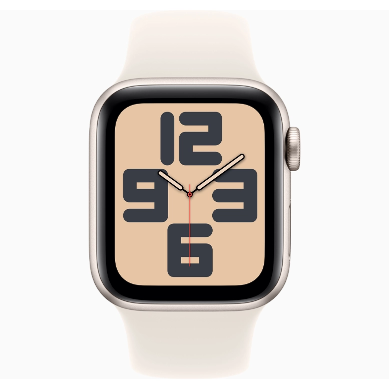 Apple Watch SE 2024 Starlight GPS Sport Band Starlight 44 mm 4